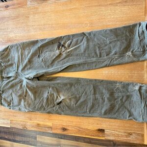 Carhartt Men's Cargo Pants in Olive